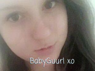 BabyGuurl_xo