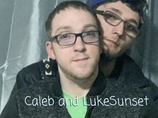 Caleb_and_LukeSunset