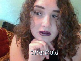 SirenSaid