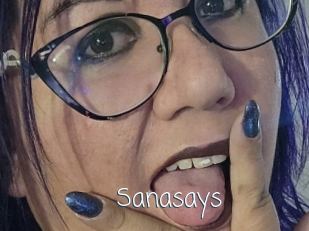 Sanasays