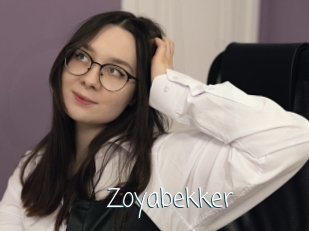 Zoyabekker